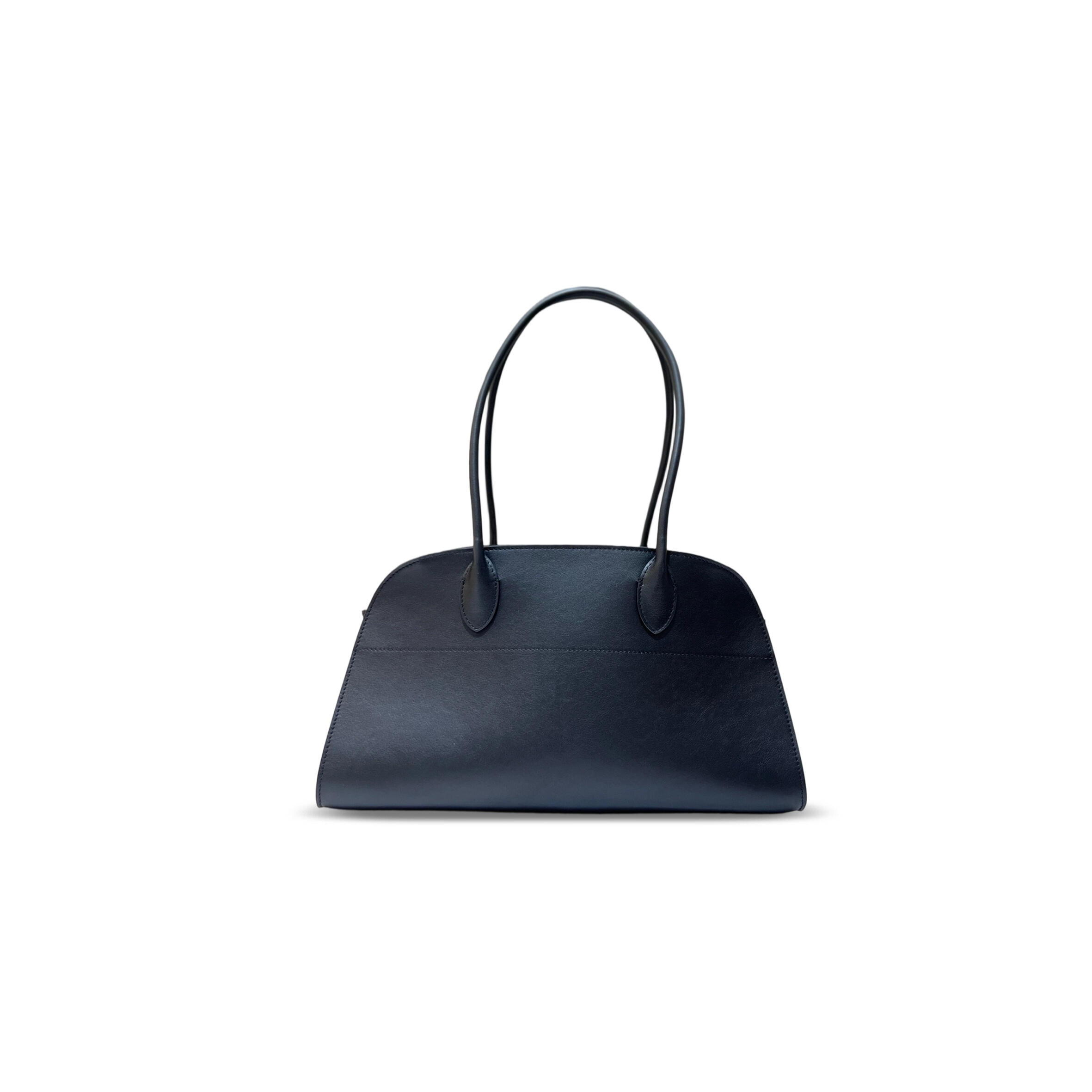 THE ROW MARGAUX 12 LEATHER SHOULDER BAG (38*23*18cm)